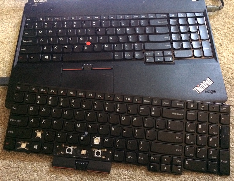 New E530 keyboard